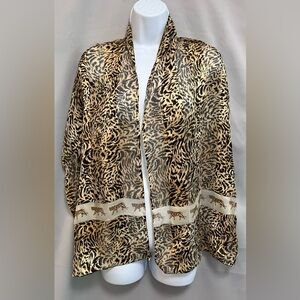 LEOPARD‎ PRINT RECTANGULAR WOMEN'S NECK SCARF